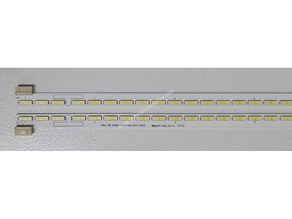 ORJINAL VESTEL 55inch SNB 7020 PKG 74EA R-type L-type LED BAR TAKIMI-PANAS55FA7500-55R6055F-55FA7500-55PF8575 -55R6055F-55FA8500-55R6055F led bar