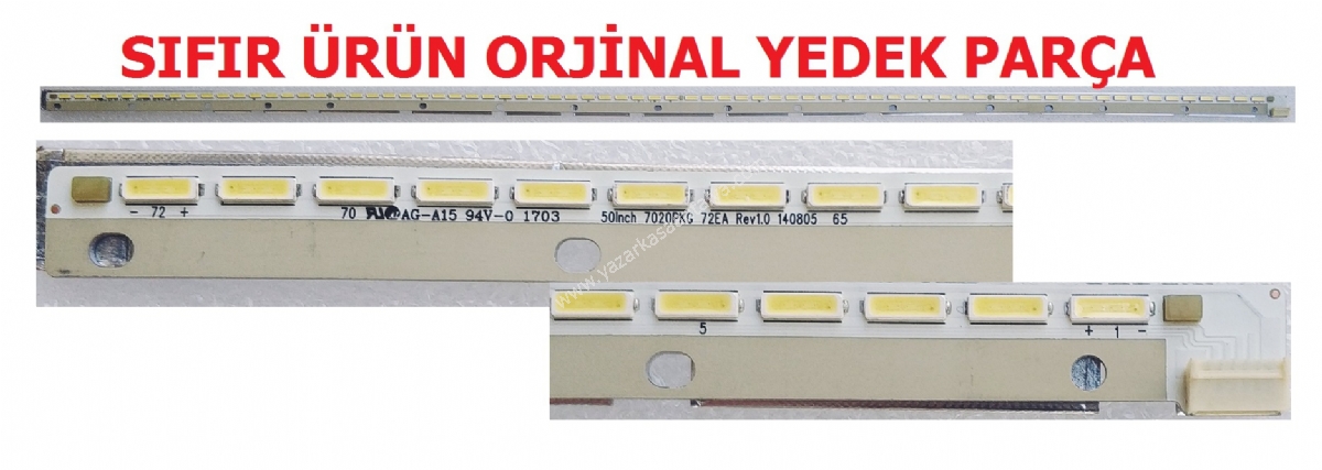 VESTEL-50iNCH-7020PKG-72EA-REV1.0-VES500UNVL-3D-S01-,-VES500UNVL-S01-,-VES500UNVA-2D-S01-SIFIR-ORJiNAL-LED-BAR-PANEL-LEDLER-AL50242