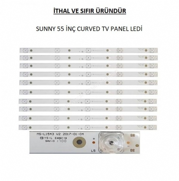 SUNNYMS-L1543-V2,-A3-188-192LM,-CX550DLEDM,-188-192LM-6.6-6.8V,-SUNNY,-ROHS,-Led-Bar,-Panel-Ledleri